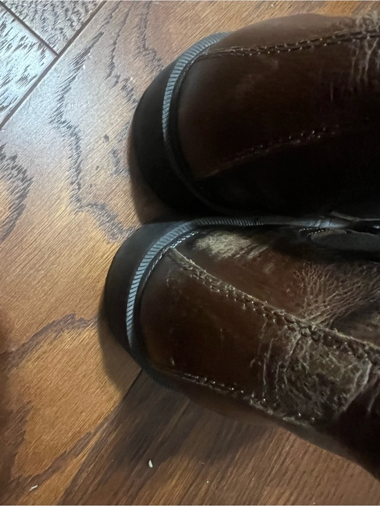 FRYE AND CO. Brown Leather Chelsea Slip-On Boots main image 4